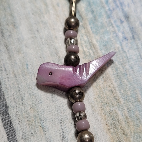 Vintage Birds beads Necklace. - Picture 6 of 10